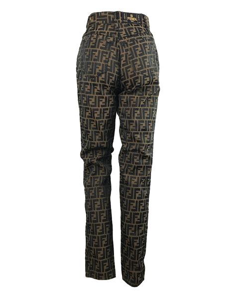 fendi high waisted pants|Fendi pants for women.